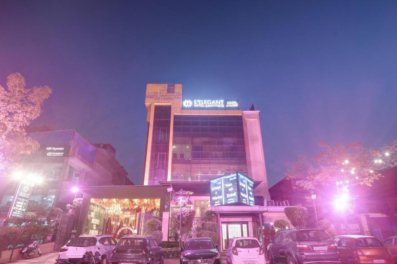 Oyo Townhouse 934 L'Elegant Hotel & Banquetby Ace Manor Ghaziabad Exteriör bild